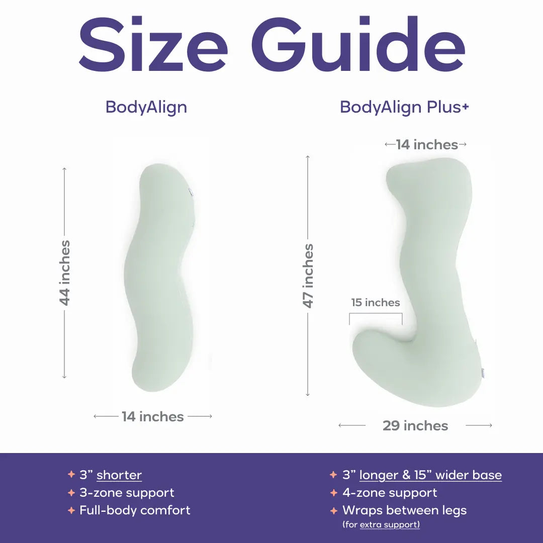 Full-body ergonomic support pillow, supporting the back, abdomen, hips and legs, a cool side-sleeping pillow.