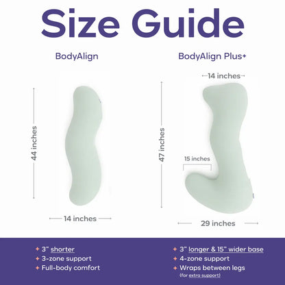 Full-body ergonomic support pillow, supporting the back, abdomen, hips and legs, a cool side-sleeping pillow.